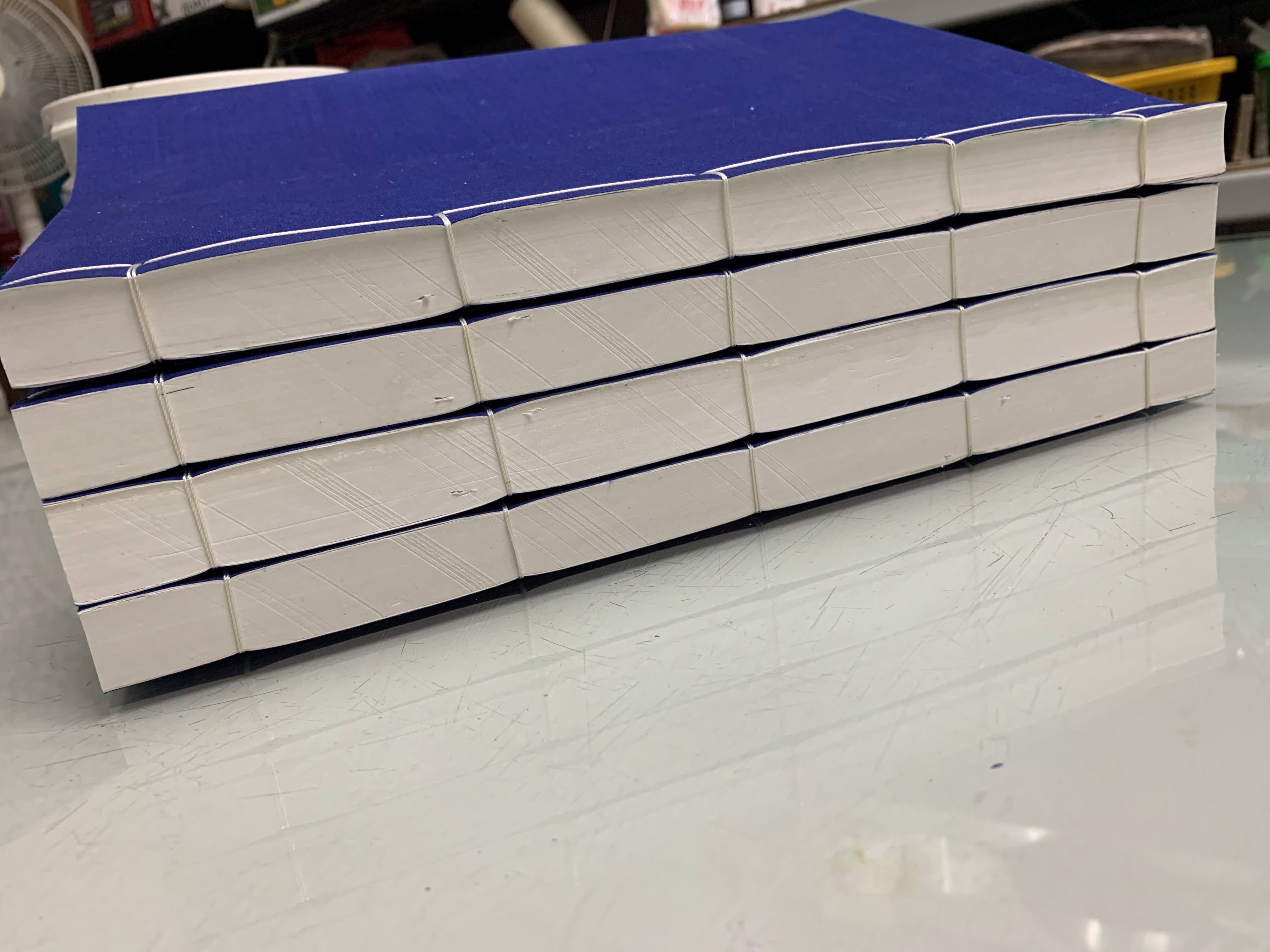 大山影印行手工縫書作品